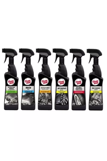 Cleanmod Oto Temizlik Seti Tam Set Bakım ve Temizlik 6 x 500 ml